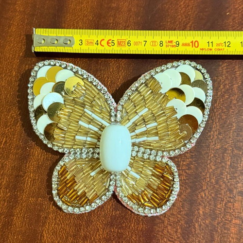 Handmade colorful butterfly brooch new