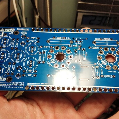 Tube Audio Stereo PreAmplifier MFX10D PCB new