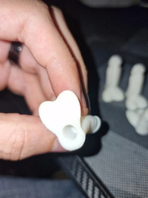 Car and motorcycle valves shaped like a penis, pack of 4, new