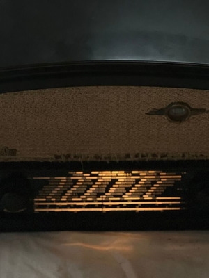Vintage Braun 715WUK 1951 radio used, mid-century design