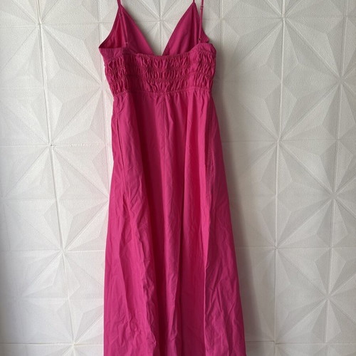 Zara Barbie Pink Maxi Dress XS like new, 100% cotton