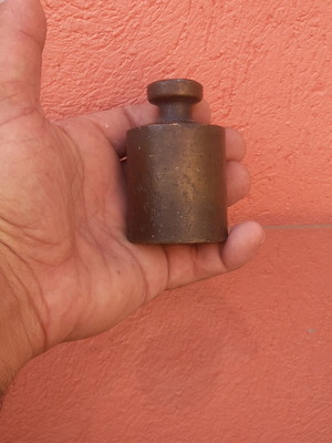 Brass weight 1 kilo used