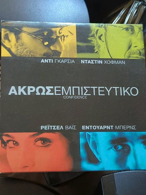 Confidence DVD used