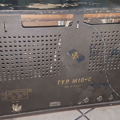 Elprom Antique Radio from Bulgaria 1960, used