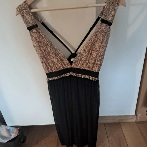 BSB summer dress like new, black and pink
