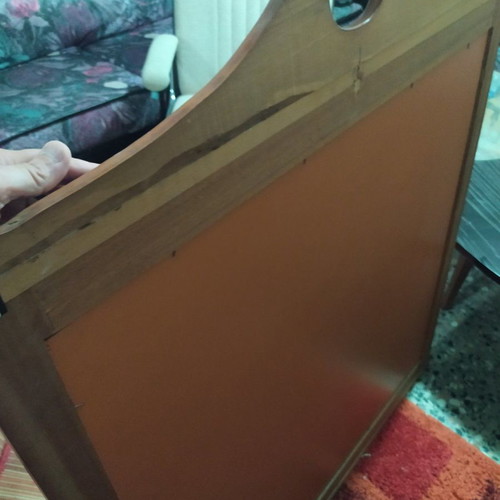 Wooden luxury mirror 98x110 cm, new