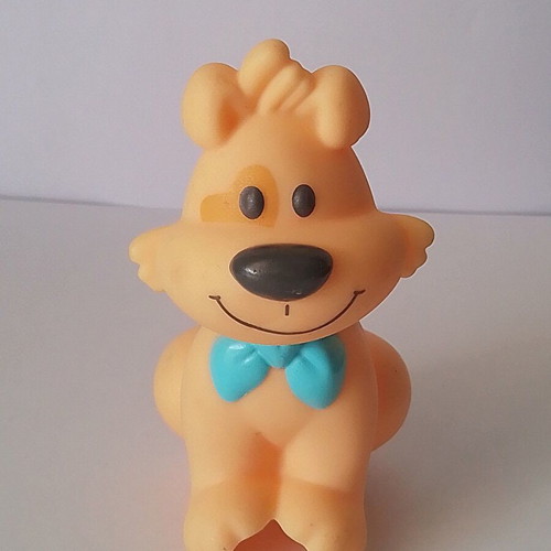 Φιγούρα σκυλάκι Schleich Orange dog μεταχειρισμένη