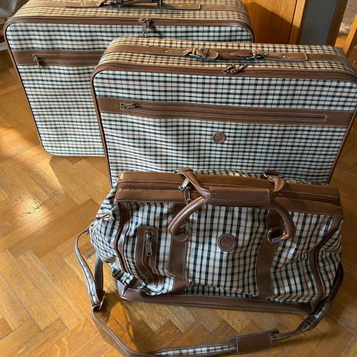 Jaguar Suitcases Made in Italy Set of 3 Like New