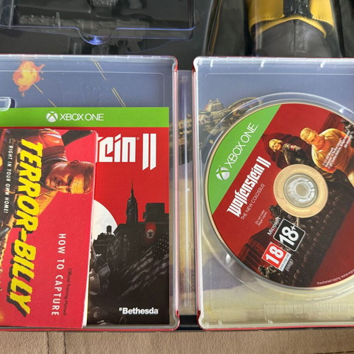 Generation Zero and Wolfenstein 2 II Collector editions new, Xbox One set