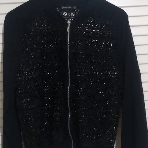 Stradivarius summer jacket small black like new