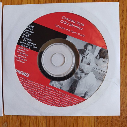 Compaq CD like new, set of 2