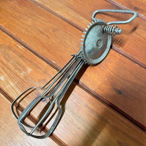 Vintage hand mixer made in USA, used
