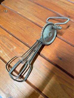 Vintage hand mixer made in USA, used