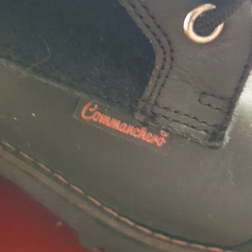 Commanchero Original leather ankle boots like new, black, size 37
