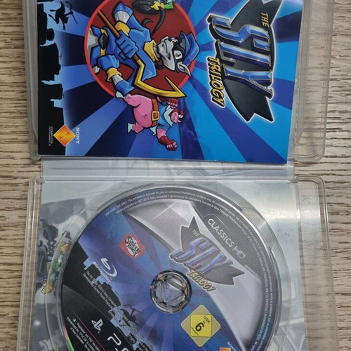 The Sly Trilogy game for PS3 like new, collectible