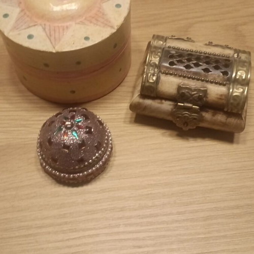 Vintage Indian boxes like new for jewelry