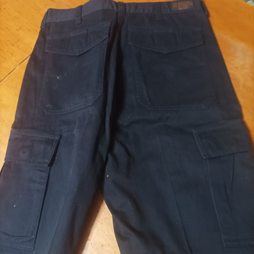 Edwin Cargo Shorts New, Dark Blue, Size L