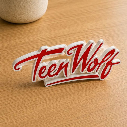 Teen Wolf Logo 3D printed new