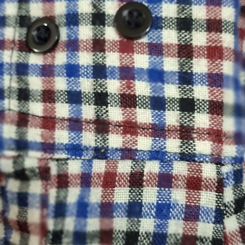 Ohmys men's checkered shirt size 42 like new