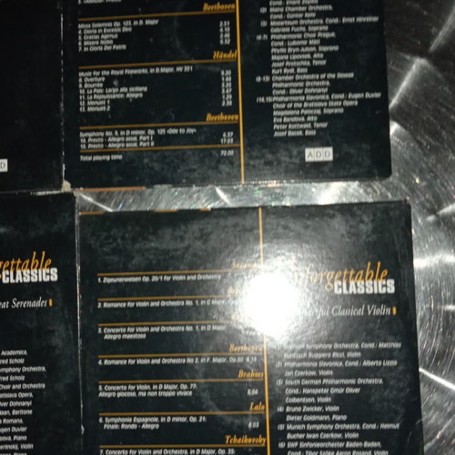 Unforgettable Classics 6 CD new, classical music