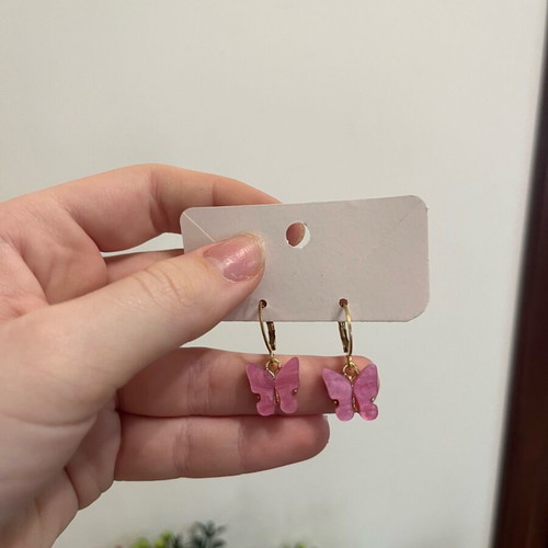 Butterfly earrings handmade