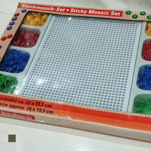Sticky Mosaic Set for Creating Patterns and Words like New