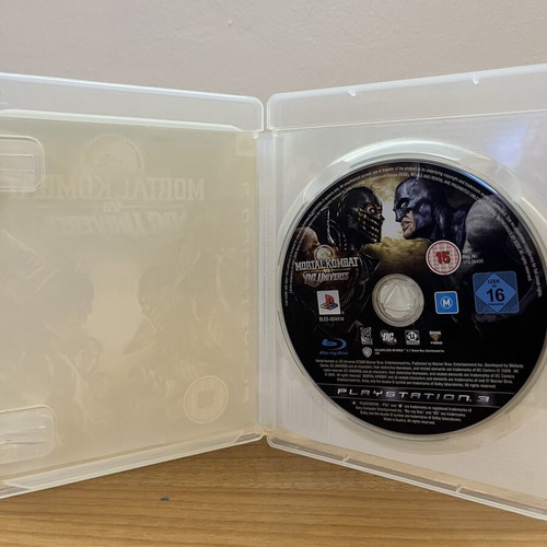 Mortal Kombat vs DC Universe PS3 game used