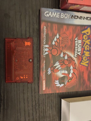 Pokémon Ruby Version Nintendo Game Boy Advance complete new