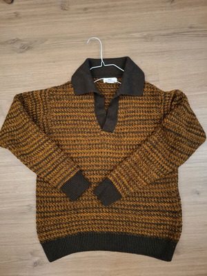 Zara wool pullover XL like new, brown limited edition