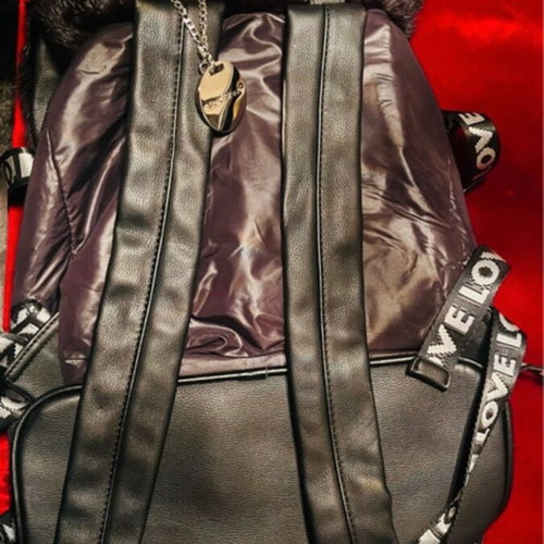 Backpack Alex Max used, black shoulder bag