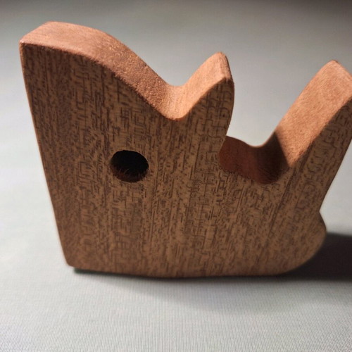 Wooden animal-shaped wall hooks new, elephant and rhinoceros