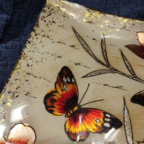 Christmas platter used
