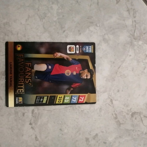 Lamine Yamal card like new, fans favorite Barcelona