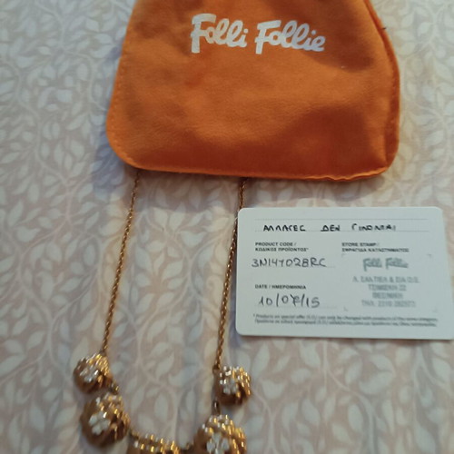 Folli Follie necklace new