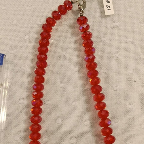 Necklace new, crystal