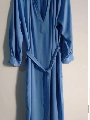 Φόρεμα H&M XXL σαν καινούργιο, άσπρο και μπλε