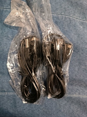 Gameboy Advance SP cables new, set of 2 pieces