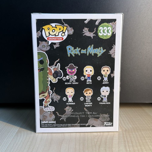 Funko Pop Pickle Rick 333 mint condition