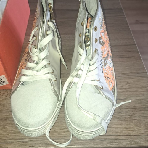 Cafe Noir women's sneakers new, size 38, white leather