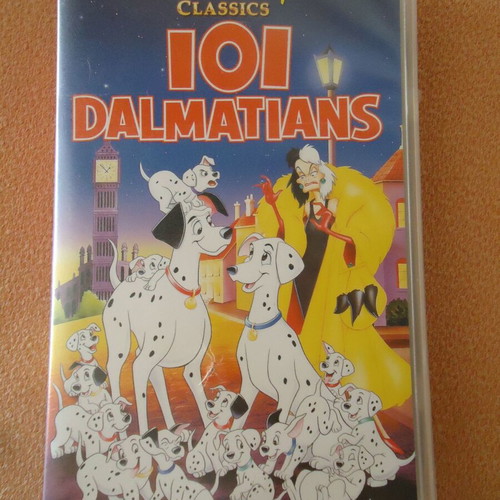 Disney VHS used, English version