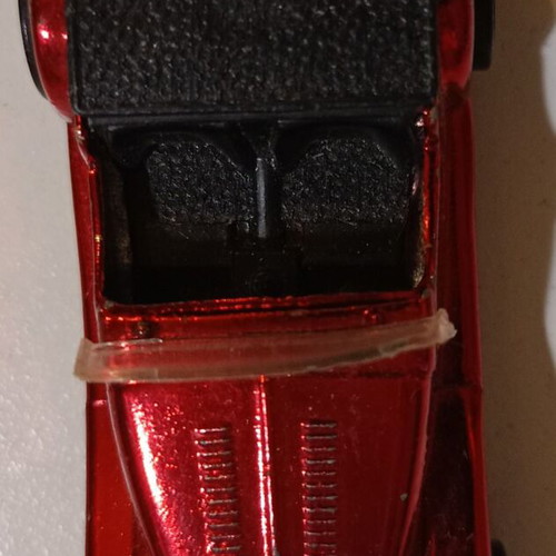 Vintage μεταλλικό μοντέλο αυτοκινήτου CORGI ROCKETS MORGAN PLUS 8 μεταχειρισμένο, κόκκινο