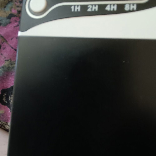 Cigarette box with timer for smoking cessation, like new, USB charging
