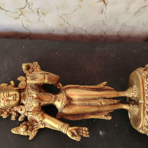 Tara bronze statue like new, 17cm