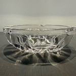 Crystal ashtray classic design like new condition