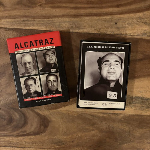 Alcatraz collectible cards like new