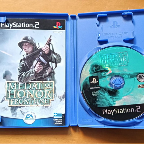 Medal of Honor Frontline PS2 παιχνίδι μεταχειρισμένο, σε καλή κατάσταση