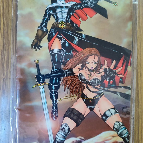 Warrior Nun Areala Avengelyne comics used, poster edition