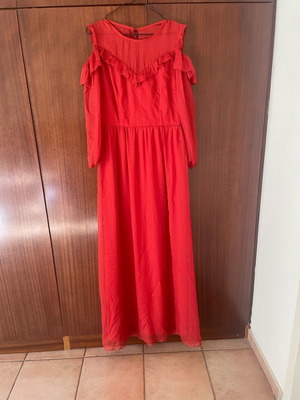 Φόρεμα Anna Riska καινούριο, Milk & White, μέγεθος L