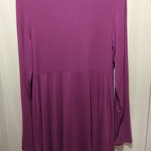 Celestino wrap bodysuit with pleats in Bordeaux new