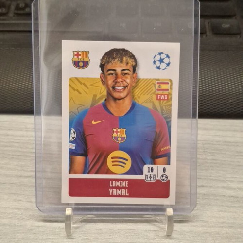 Topps UEFA Champions League 2024/25 Lamine Yamal sticker new